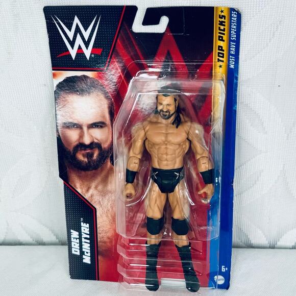 WWE Drew McIntyre Top Picks Must Have Superstars Action Figure Mattel - Picture 1 of 6
